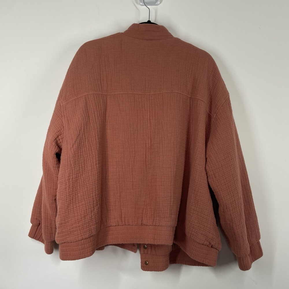 Universal Thread Jacket Bomber Snap Front Pocket … - image 5